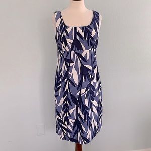 Boden Savannah Leaf Print Sundress 8L